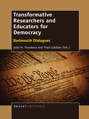 cover image of Transformative Researchers and Educators for Democracy